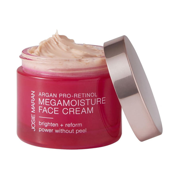 Josie Maran Argan Pro-Retinol MEGAMOISTURE Face Cream – 50ml | Ultra-Hydrating, Non-Irritating Anti-Ageing Moisturiser