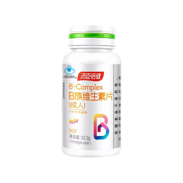 BYHEALTH B Complex – 370mg | Daily B Vitamin Support for Energy, Metabolism & Nervous System Health