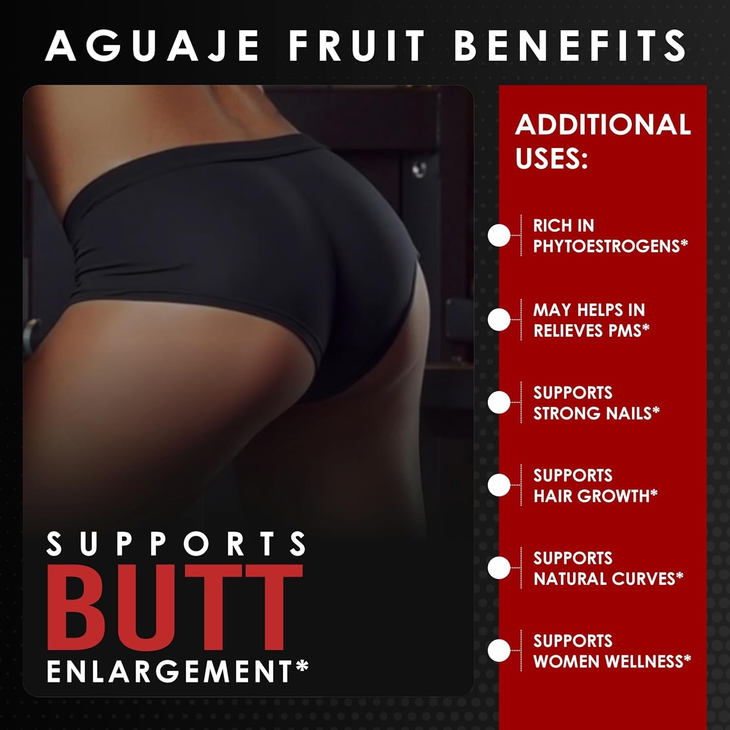 AMALTH AGUAJE Fruit Extract – 120 Capsules | Hormonal Balance & Feminine Wellness Support
