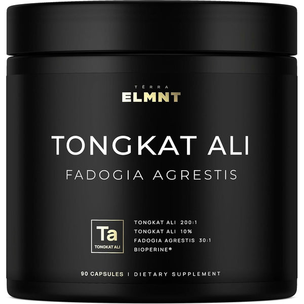 228,000Mg 200X Strength Tongkat Ali for Men W. 30X Fadogia Agrestis Extract - 10% Eurycomanone Highest Potency Longjack Fadogia Agrestis Tongkat Ali Supplement - Muscle Growth Support Pills for Men