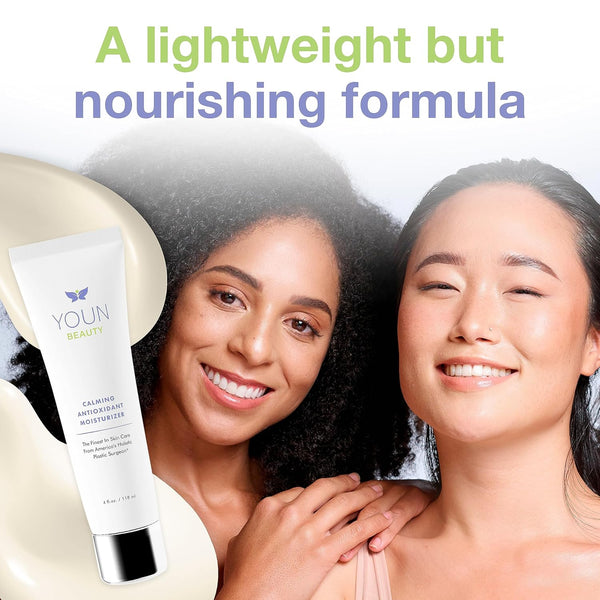 YOUN Beauty Calming Antioxidant Moisturizer – 118ml | Hydrating & Antioxidant-Rich