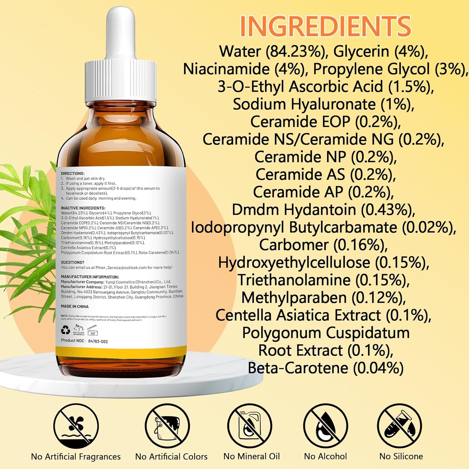 ABOTE Facial Serum – 120ml | Anti-Wrinkle, Brightening & Barrier-Repair Formula