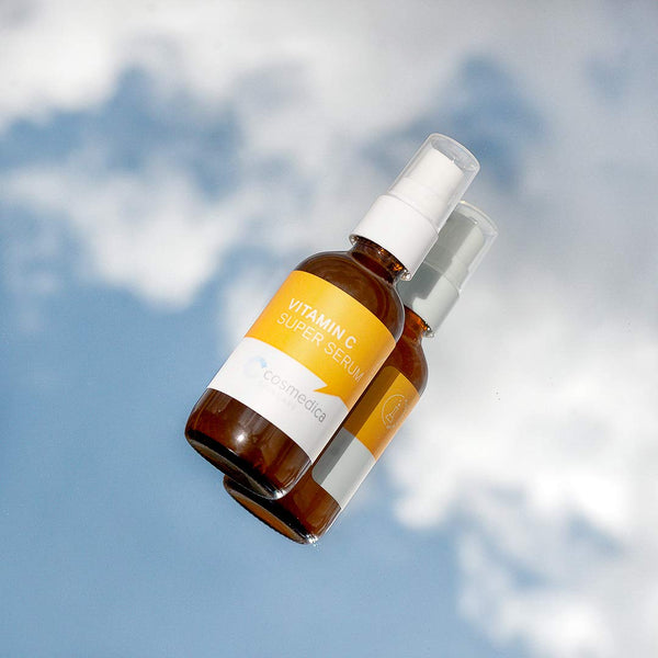 Cosmedica Skincare Vitamin C Super Serum – 60ml | Brightening, Anti-Aging Serum with 20% Vitamin C, Hyaluronic Acid & Vitamin E