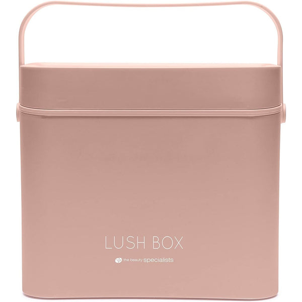 Rio Lush Box Portable Makeup Cosmetic Vanity Travel Case Organiser with Removeable LED Light Mirror