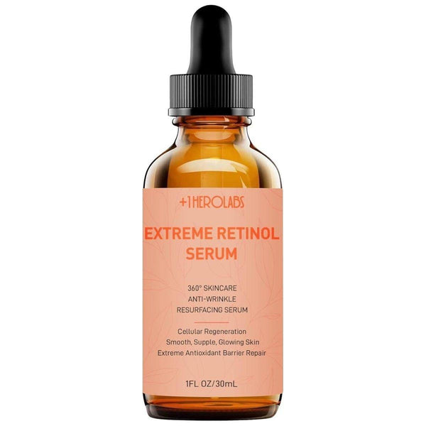 +1 Hero Labs Extreme Retinol Serum 2.5% - 30ml - Glam Global UK+1 Hero Labs