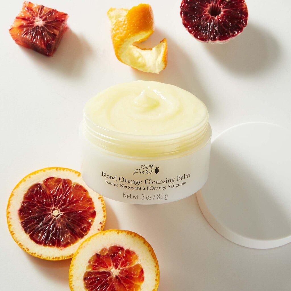 100% PURE Blood Orange Cleansing Balm - Glam Global UK