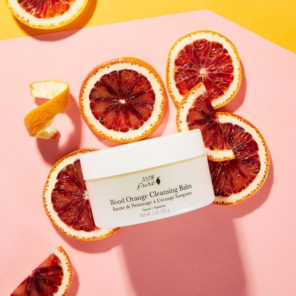 100% PURE Blood Orange Cleansing Balm - Glam Global UK