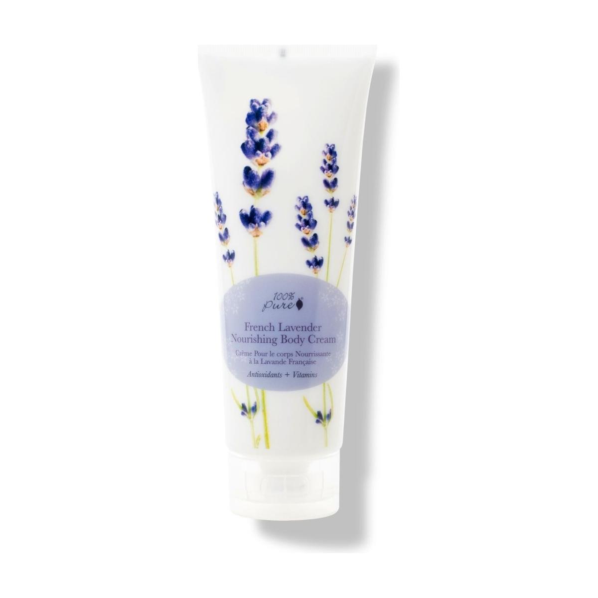 100% PURE French Lavender Nourishing Body Cream - Glam Global UK