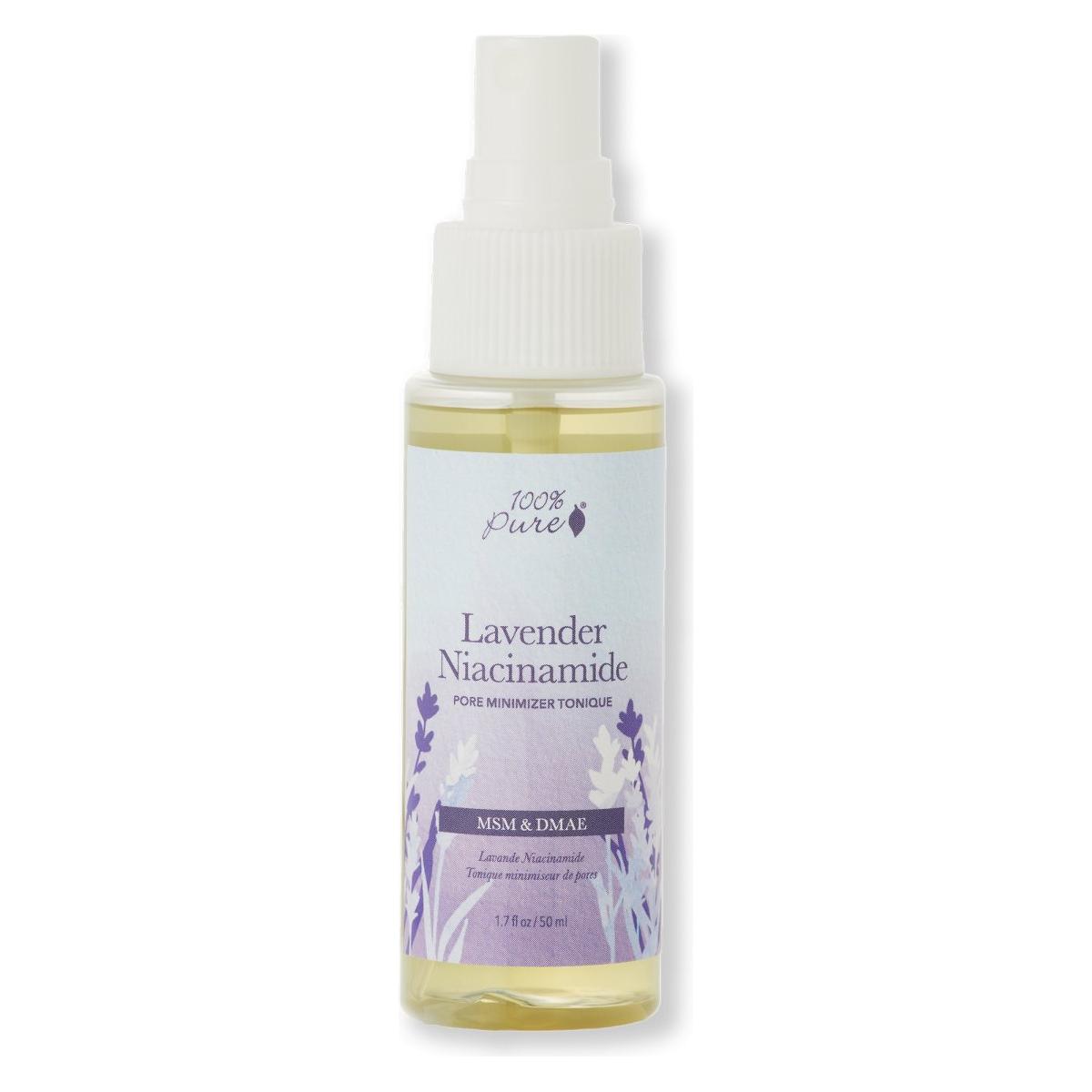 100% PURE Lavender Niacinamide Pore Minimizer Tonique - Glam Global UK