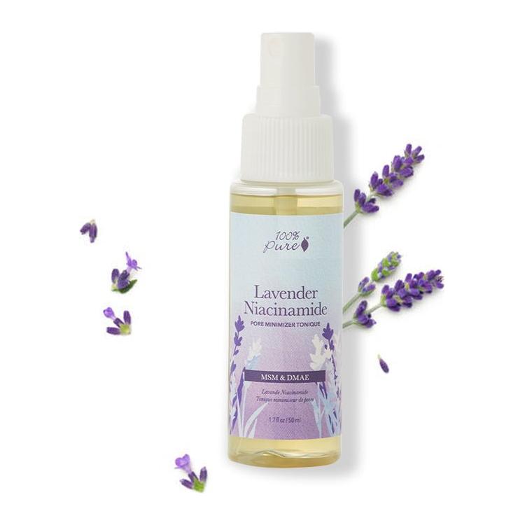 100% PURE Lavender Niacinamide Pore Minimizer Tonique - Glam Global UK