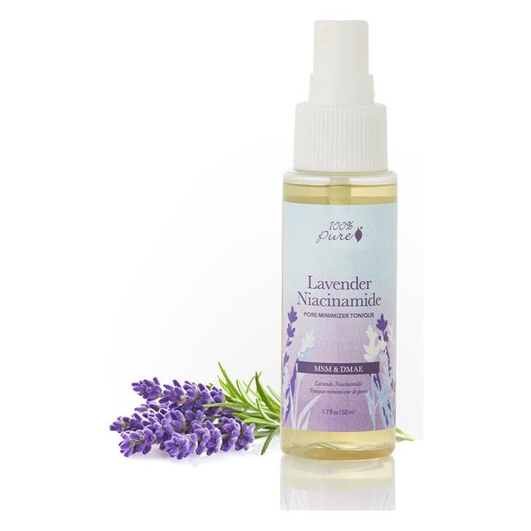 100% PURE Lavender Niacinamide Pore Minimizer Tonique - Glam Global UK