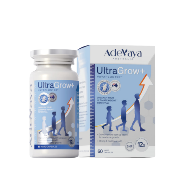 ADEVAYA UltraGrow+VAYAPLUS190™ – 60 Capsules | Advanced Eye Health Support for Ages 6–24