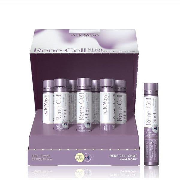 ADEVAYA RENE-CELL SHOT – 10 x 25ml | Cellular Renewal & Feminine Vitality Supplement