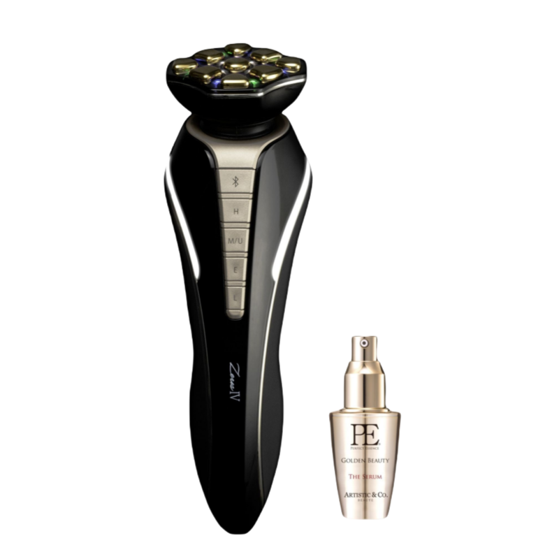 Dr. Arrivo Zeus IV by Artistic&Co. – Advanced Anti-Aging Beauty Device | 24K Gold Electrodes + LED + MFIP Technology