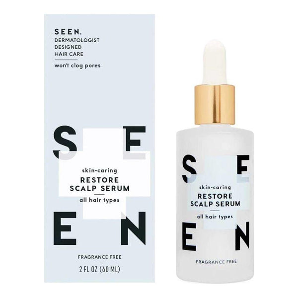 SEEN Restore Scalp Serum – 60ml | Fragrance-Free, Soothing Hydration for Sensitive Scalps