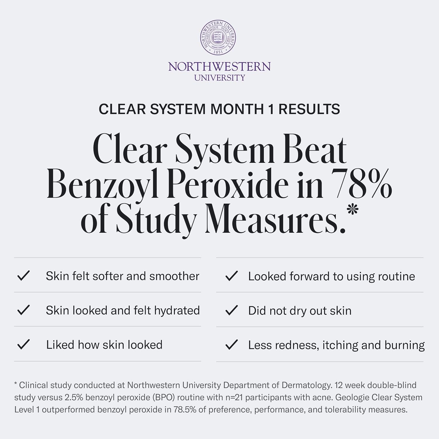 Geologie Clear System Clear Skin Face Cream Brightening Formula – 60ml | Acne Treatment, Hydration & SPF Protection