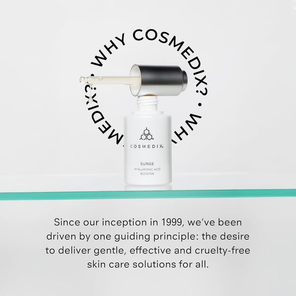 COSMEDIX Surge Hyaluronic Acid Booster Serum – 30ml | Intense Hydration for Plumper, Smoother Skin