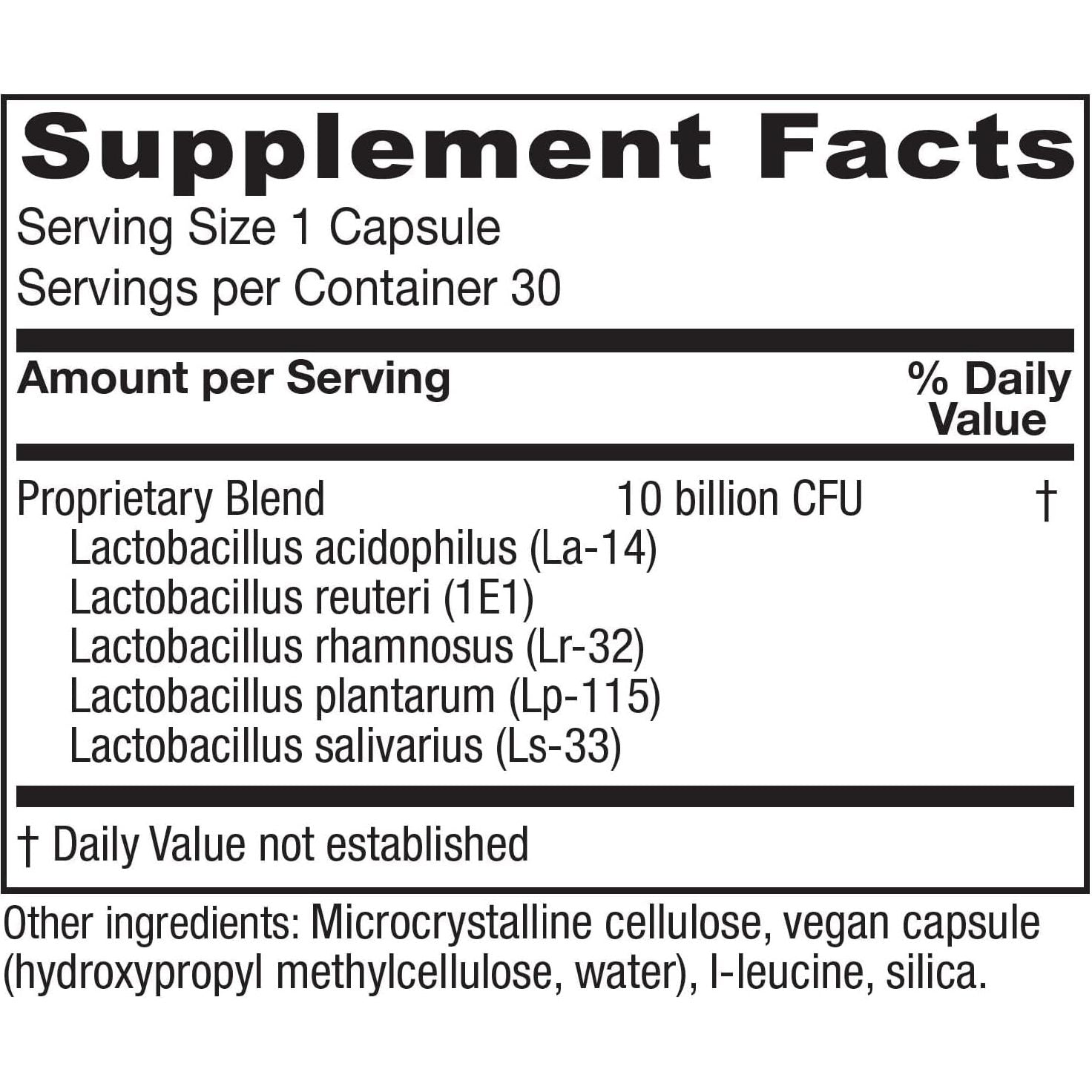 Vitanica FemEcology – 30 Capsules | Vaginal & Gut Probiotic for Women’s Microflora & pH Balance