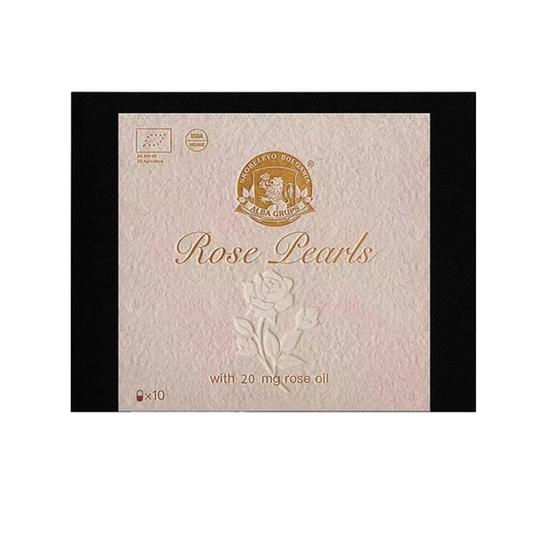 ALBA GRUPS White Rose Essential Oil Capsules – 10 Capsules | Hormonal Balance, Detox & Radiance from Within