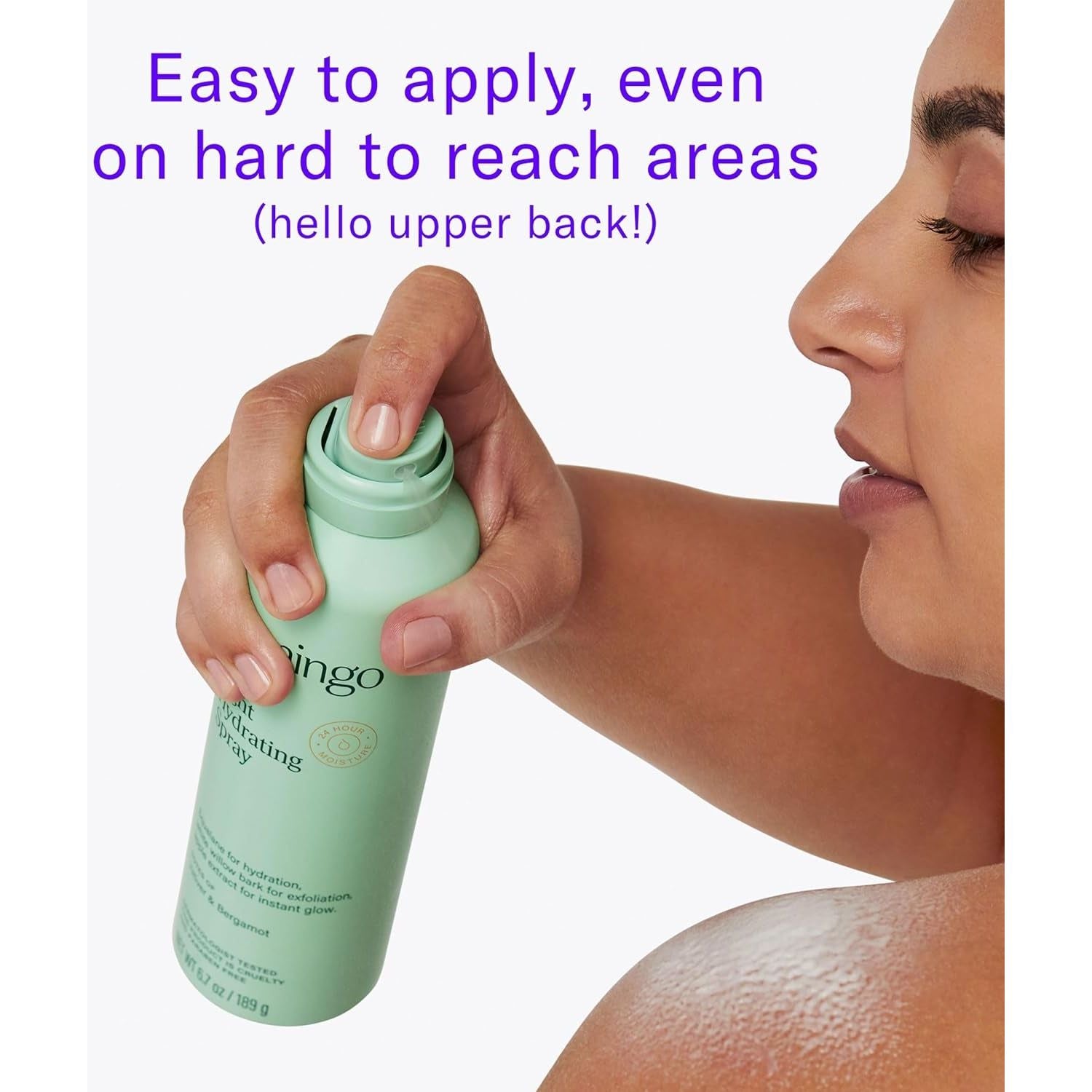 Flamingo Light Hydrating Spray – 189g | 24-Hour Moisture & Gentle Exfoliation
