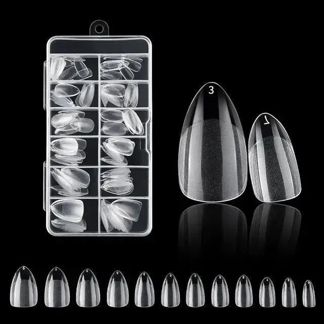 120Pcs Fake Nails American Capsule Gel X Coffin - Glam Global UKGlam Global UK