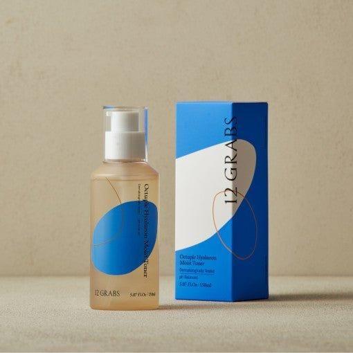 12GRABS Octuple Hyaluron Moist Toner 150ml - Glam Global UK12GRABS