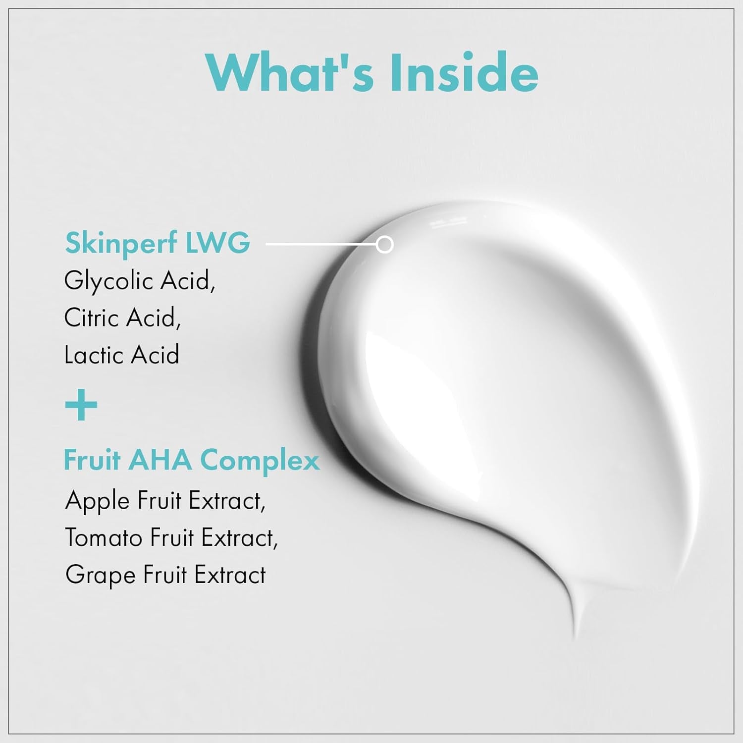 Pore Refiner Cream, Pore Minimizer with AHA - Glycolic Acid and Lactic Acid, Oil Control Face Moisturizer for Oily Skin, Texture Smoothing for Fine Lines, Korean Skincare, 50G / 1.76 Oz.