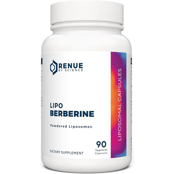 Renue By Science LIPO Berberine – 90 Capsules | Liposomal Berberine for Metabolic, Cardiovascular & Longevity Support