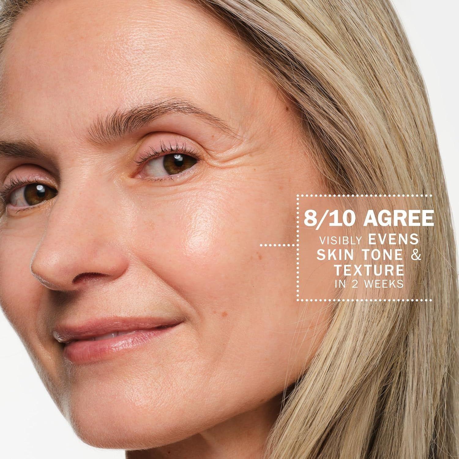 Vitamin C Face Moisturiser Day Gel Cream with AHA, Skincare with Niacinamide 99% Purity and Vitamin E Brightening Skin Care: Anti-Dark Spot Action, Evens, Hydrates Non-Greasy, Non-Sticky 50Ml