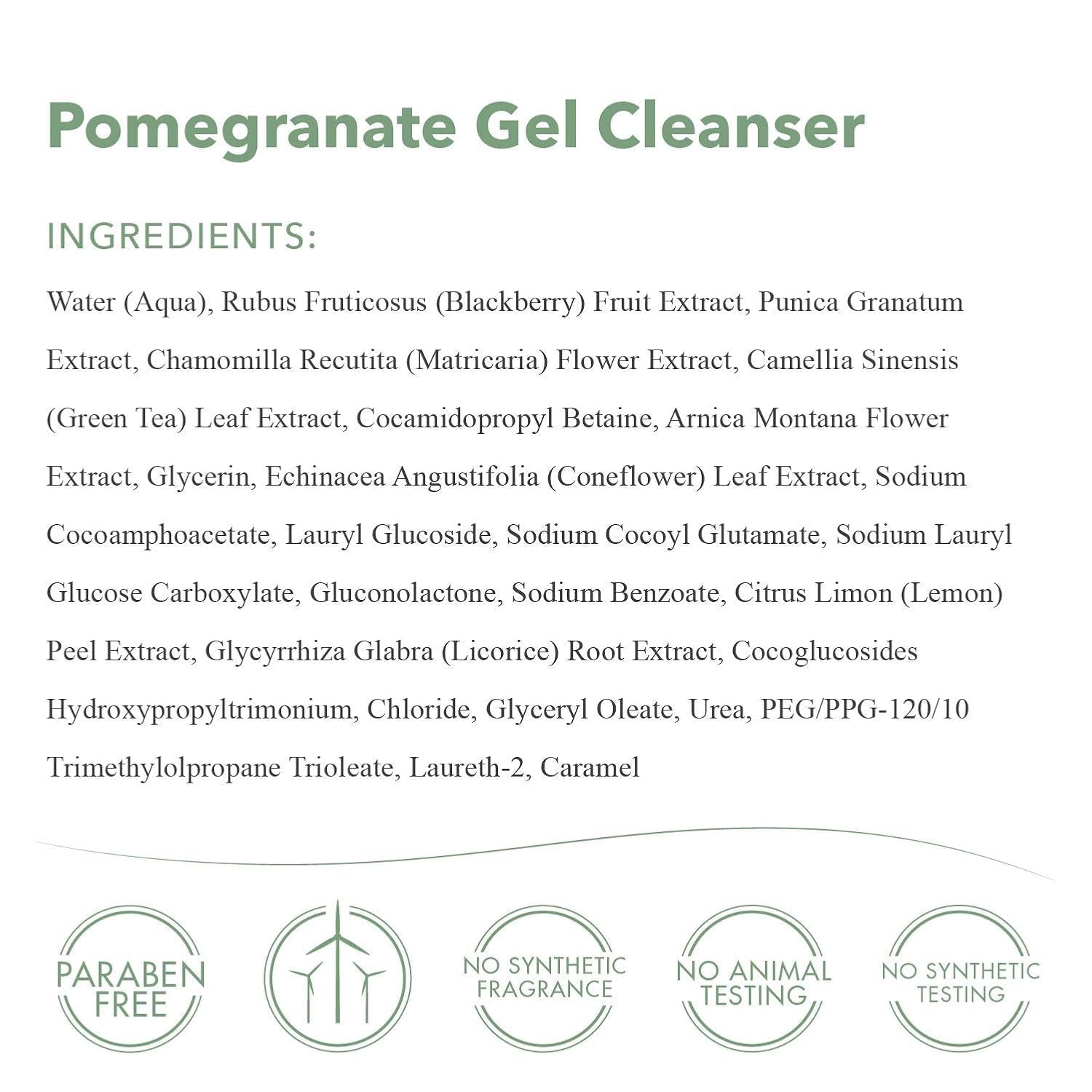 emerginC Pomegranate Cleanser – 240ml | Antioxidant-Rich Hydrating Facial Cleanser