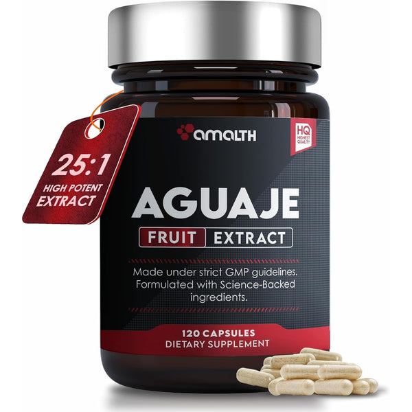 AMALTH AGUAJE Fruit Extract – 120 Capsules | Hormonal Balance & Feminine Wellness Support
