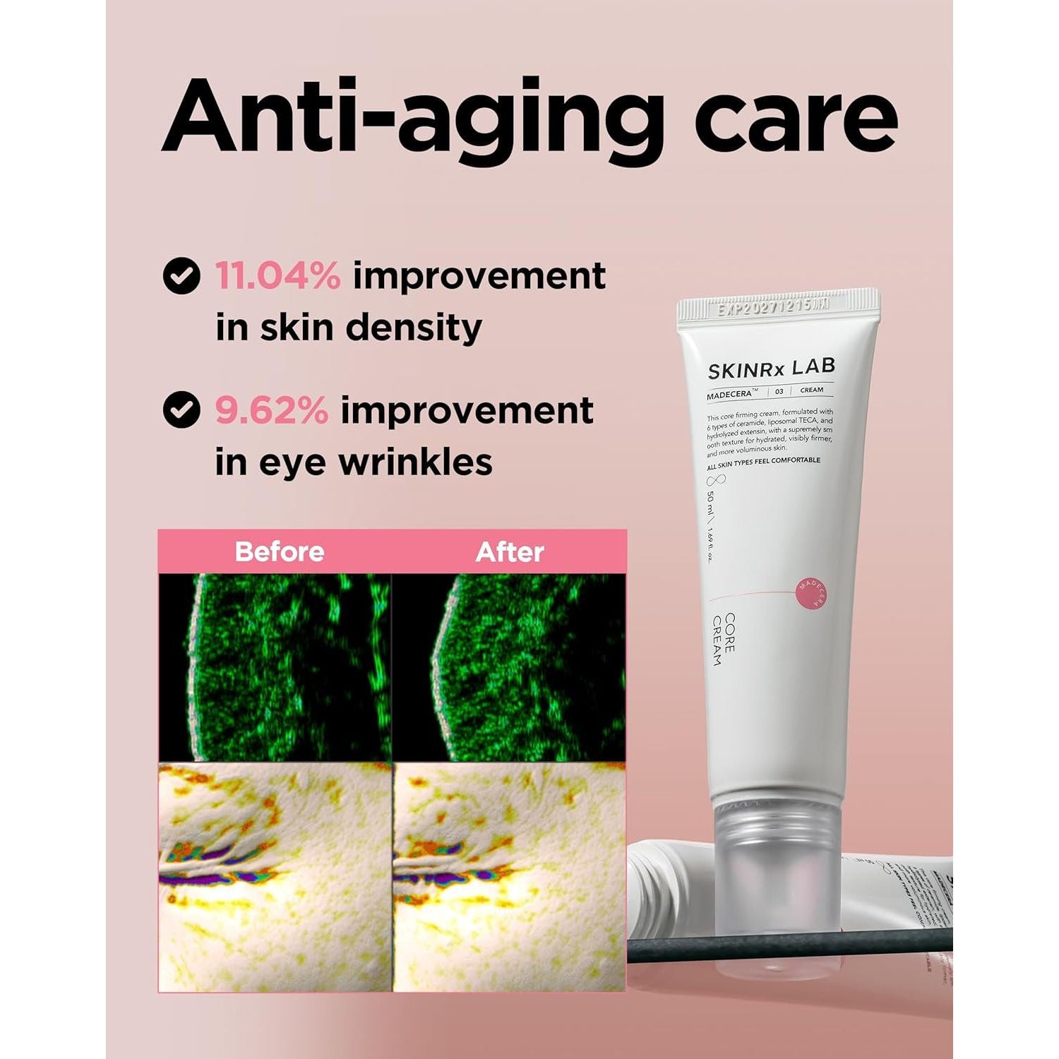 BEISIKS SKINRxLAB MadeCera Core Cream – 50ml | Firming & Hydrating Korean Anti-Aging Moisturiser