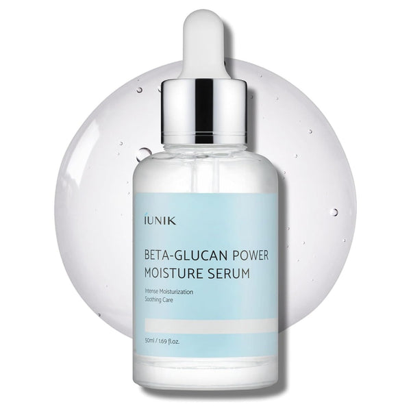 iUNIK Beta-Glucan Power Moisture Serum – 50ml | Ultra-Hydrating Serum for Dry & Sensitive Skin