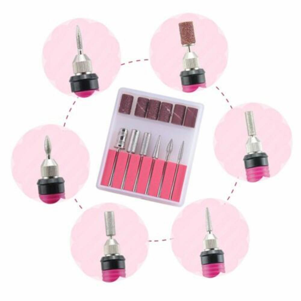 Electric Nail Drill Kit 10 pcs Set – Professional Nail Care
