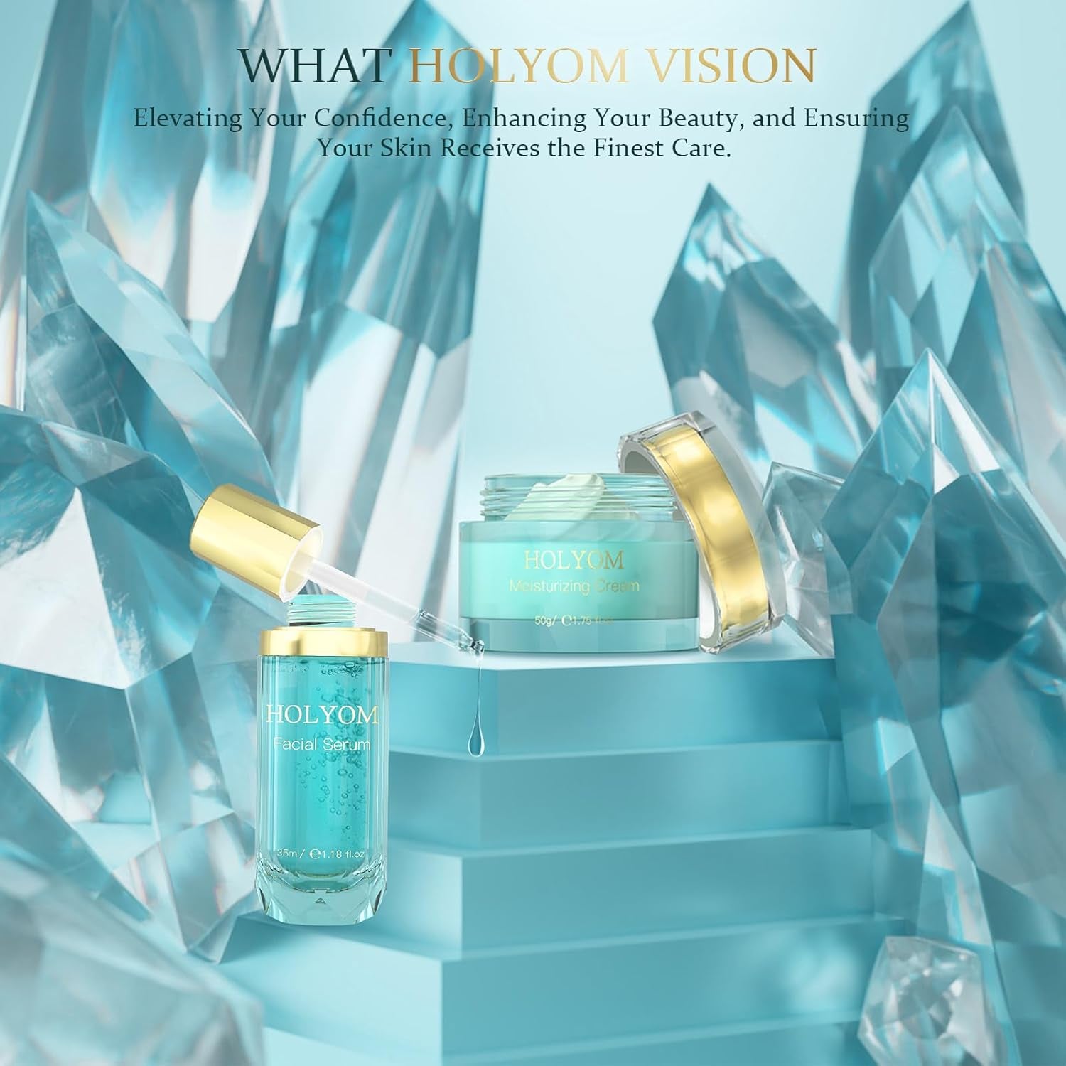 HOLYOM Moisturizing Cream – 60g | Overnight Deep Repair & Hydration