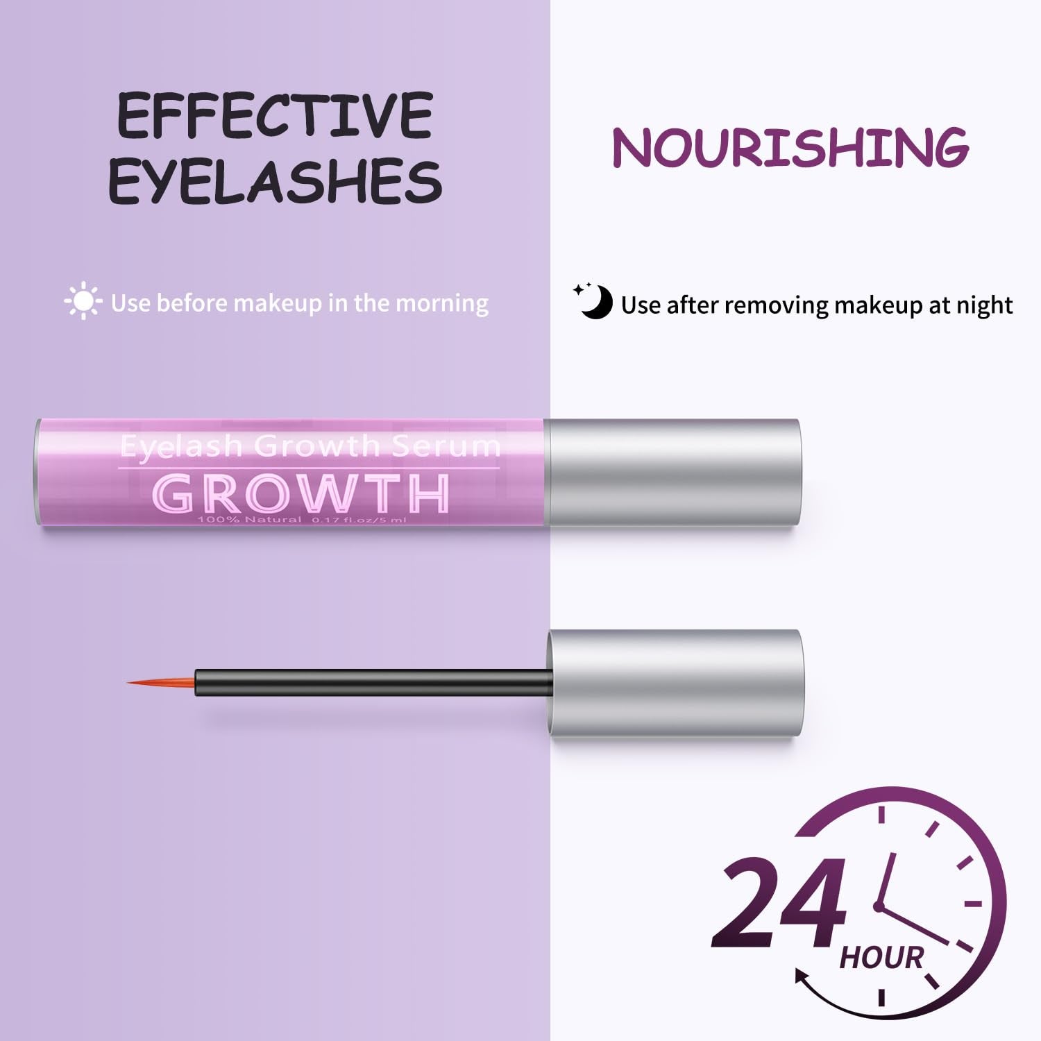 Sobetuar Eyelash Growth Serum – 5ml | Longer, Fuller, Thicker Lashes in 4 Weeks