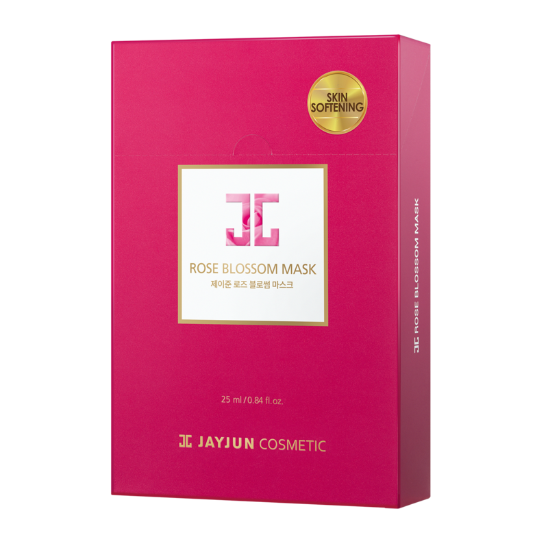 JayJun Rose Blossom Mask 10 Count– Soothes Hydrates Calms Replenishes Radiance