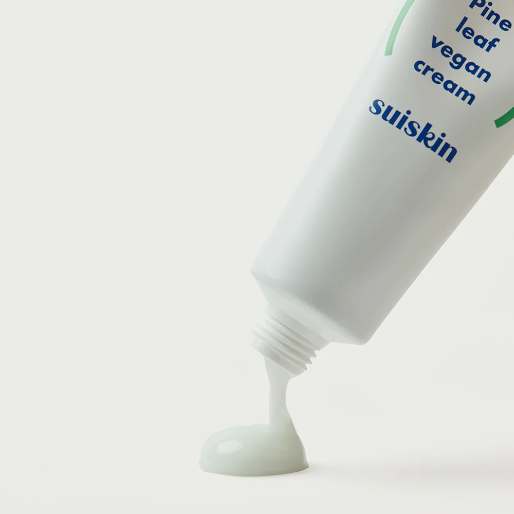 Suiskin Pine Leaf Vegan Cream 50ml – Calming Hydration & Radiant Glow