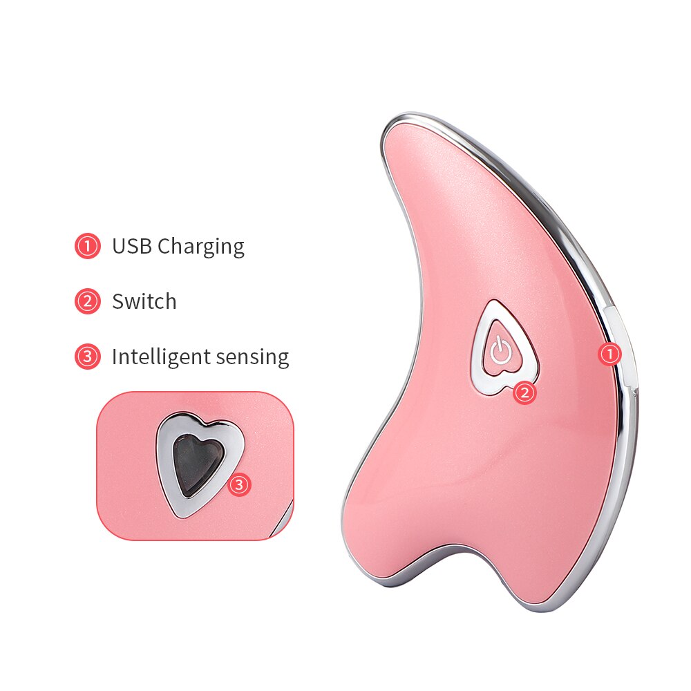 Electric Scraping Face Neck Body Massager Lifting Slimming
