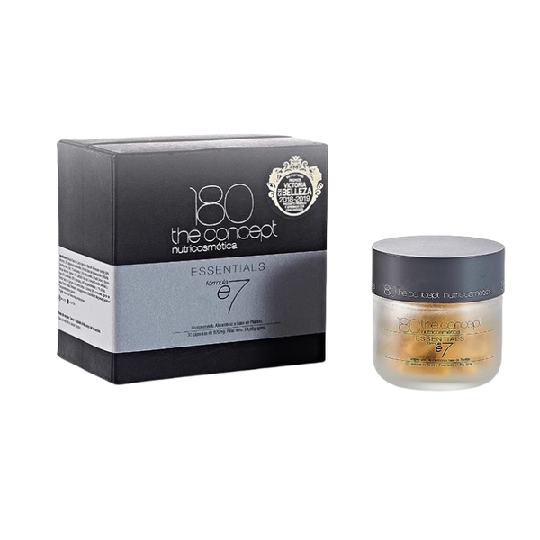 180 THE CONCEPT Nutricosmetica Formula E7 Essentials Capsules – 30 Capsules | Anti-Photoaging & Skin Brightening Support