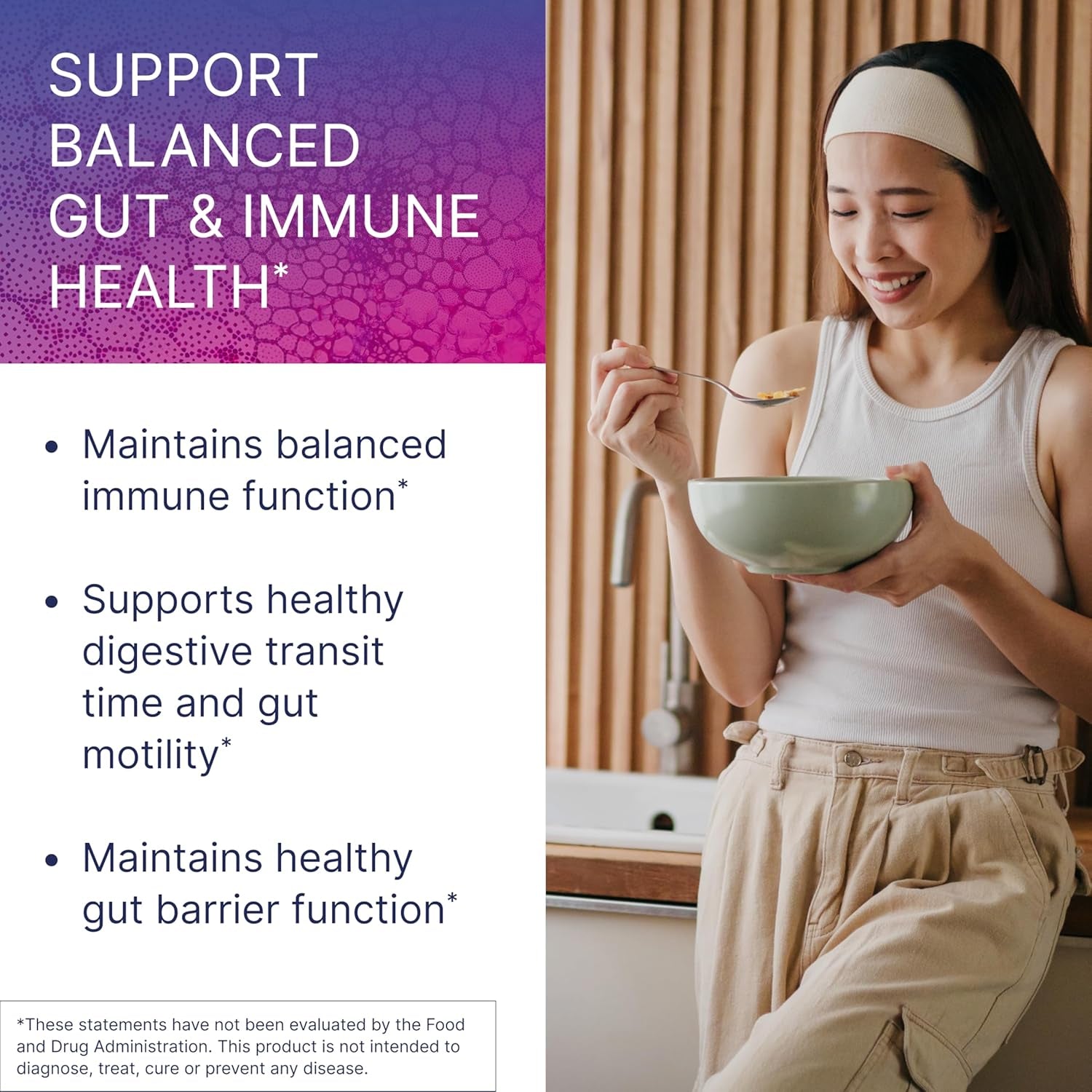 Microbiome Labs HU58 Ultra Strength Bacillus Subtilis – 60 Capsules | High-Potency Spore-Based Probiotic for Gut & Immune Support
