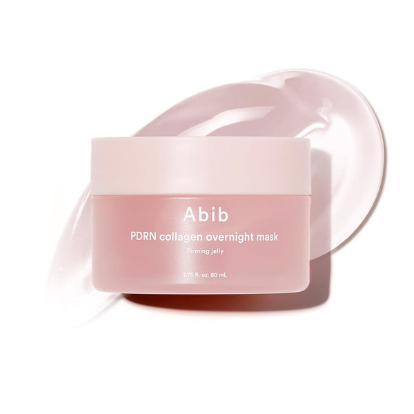 Abib PDRN Collagen Overnight Mask Firming Jelly – 80ml | Vegan PDRN, Collagen & Hyaluronic Acid for Firm, Glowing Skin