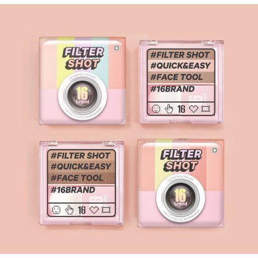 16BRAND Filter Shot Shading Highlighter (2colors) - Glam Global UK16BRAND