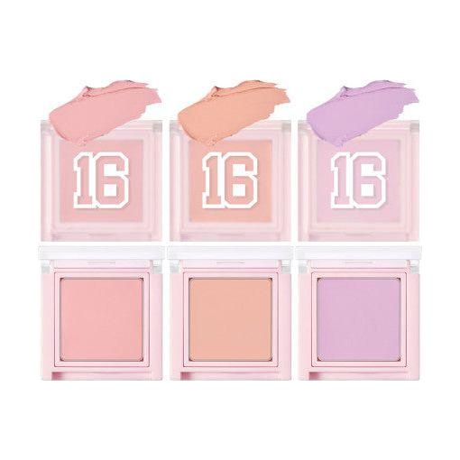 16BRAND MINI MINI BLUSHER (3colors) - Glam Global UK