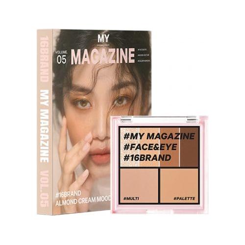 16BRAND My Magazine Shadow Palette 7.5g (10colors) - Glam Global UK