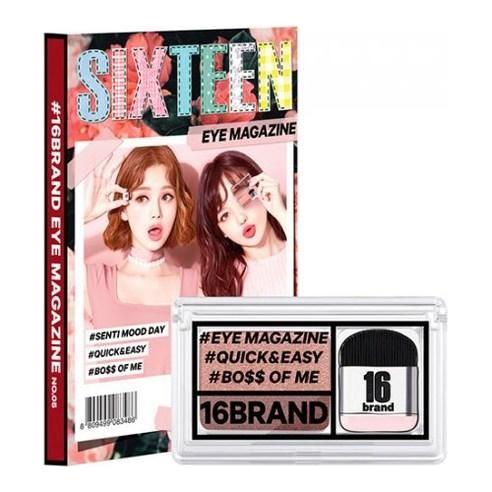 16BRAND Sixteen Eye Magazine (7colors) - Glam Global UK