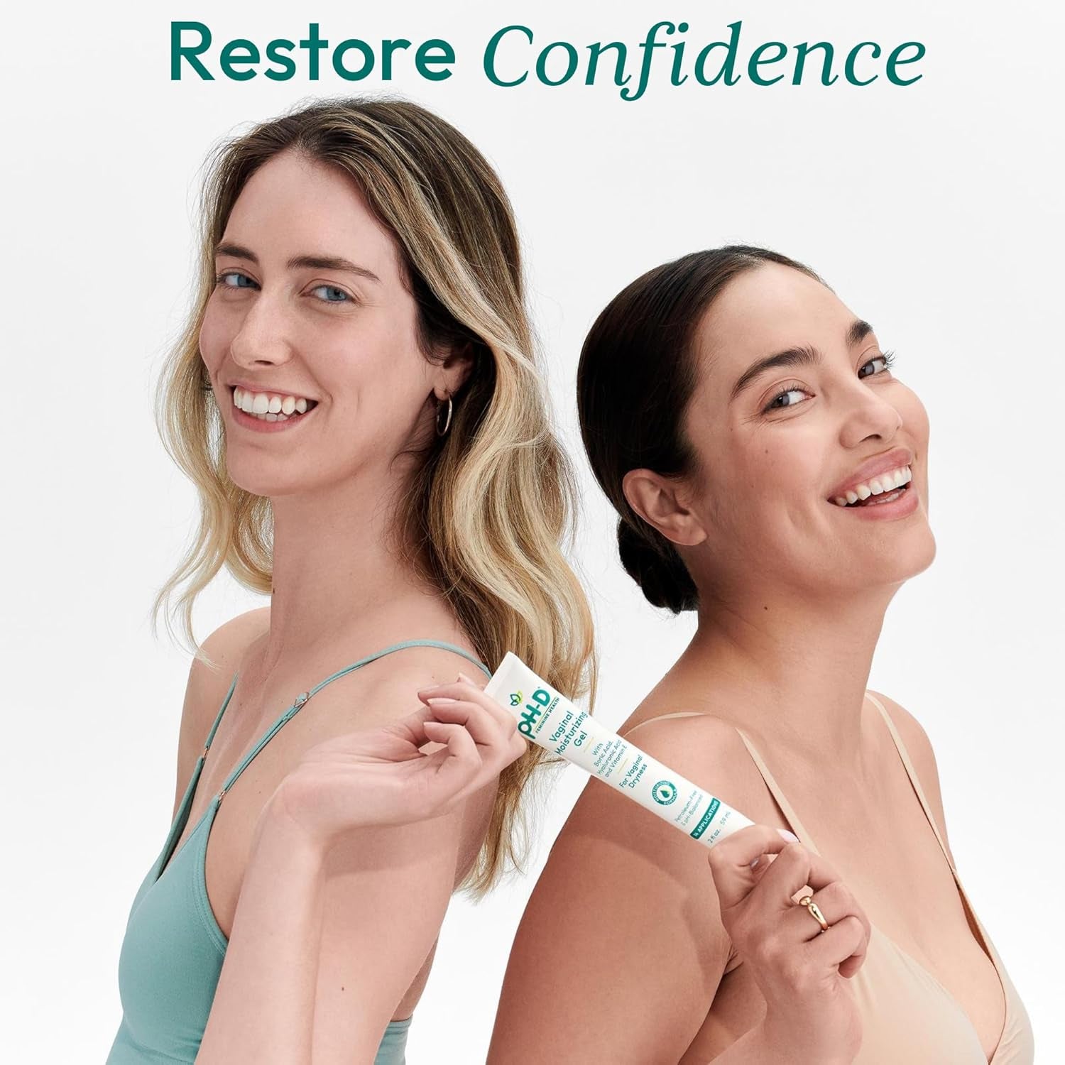pH-D Feminine Health Support Vaginal Moisturizing Gel – 59ml | Hormone-Free Relief for Vaginal Dryness