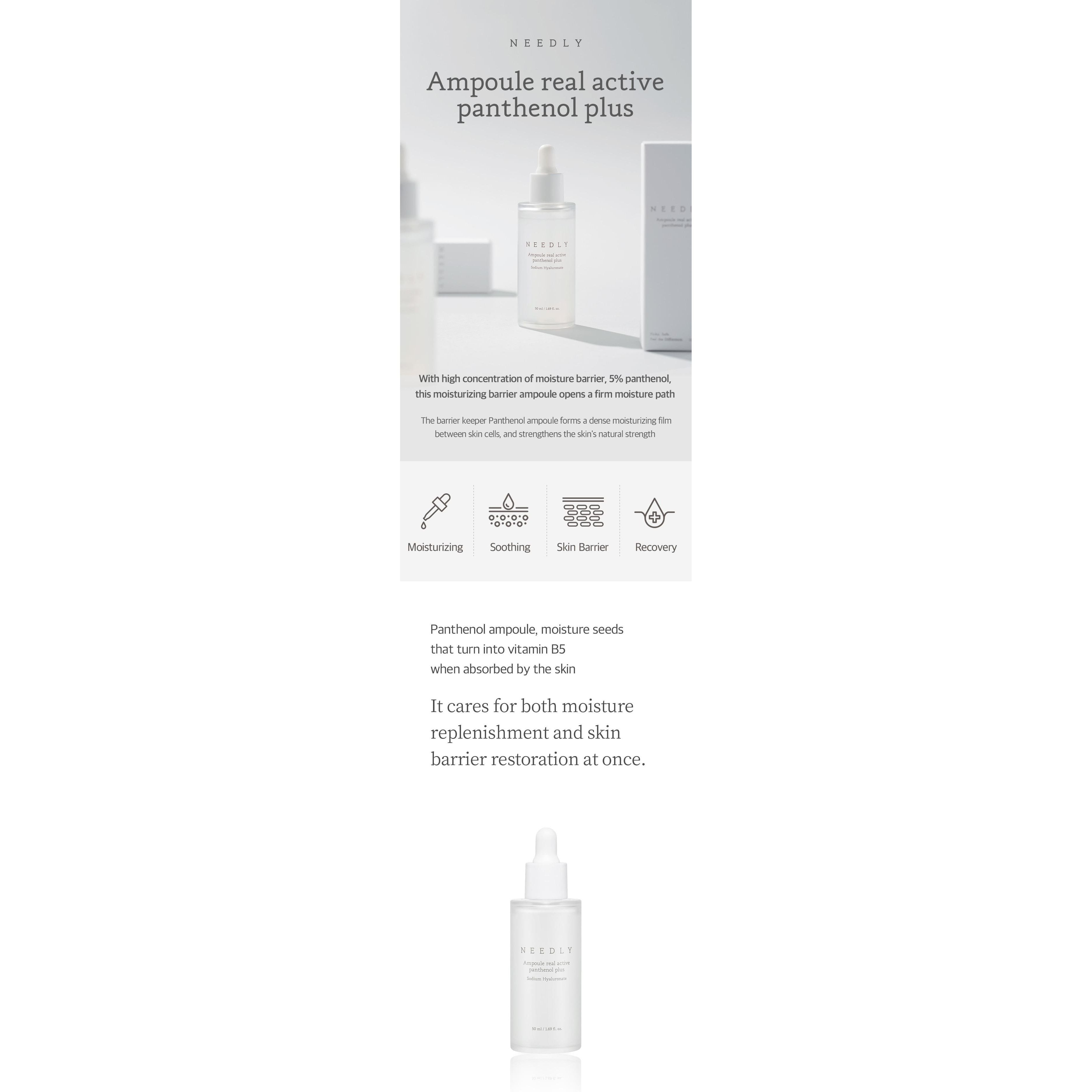 Needly Ampoule 50ml – Hydration, Barrier Strength, Glow