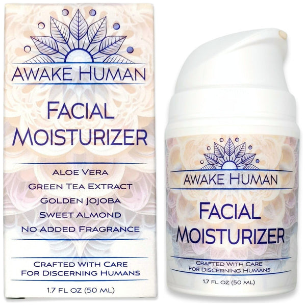 Awake Human Facial Moisturizer – 50ml | Natural Hydration for Dry & Sensitive Skin