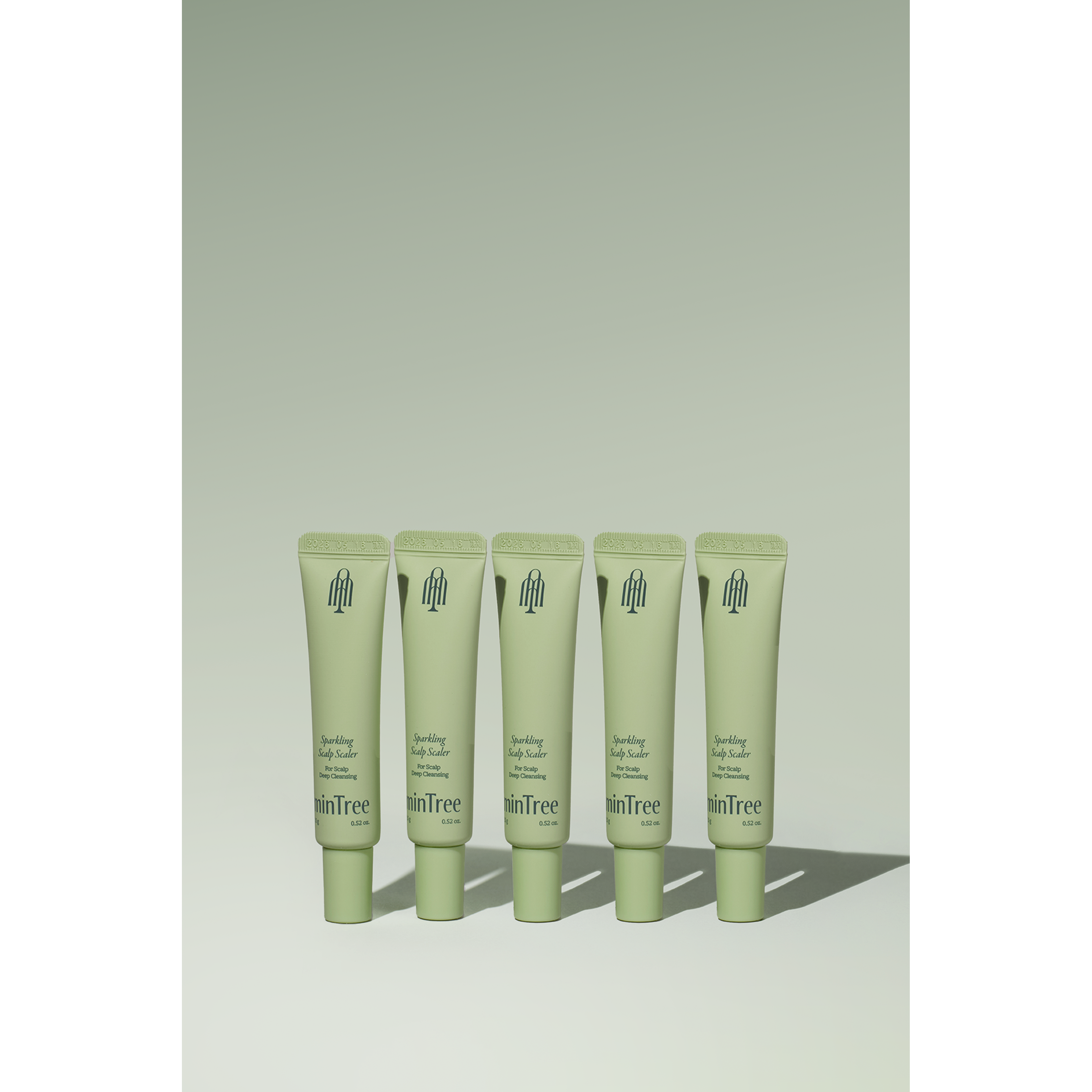 MinTree Sparkling Scalp Scaler 15g x 5 Pack – Reduces Dead Skin, Revitalizes Hair